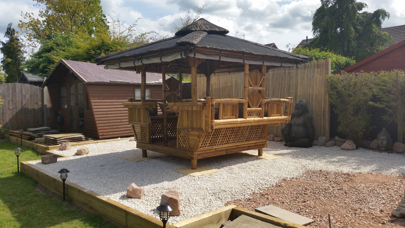 Gazebo Bambu Murah