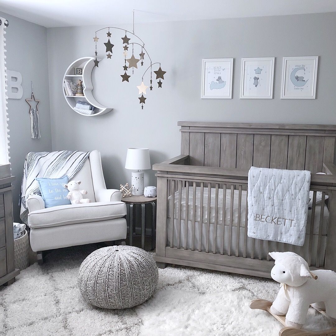 Kamar Tidur Bayi Laki-Laki Sederhana