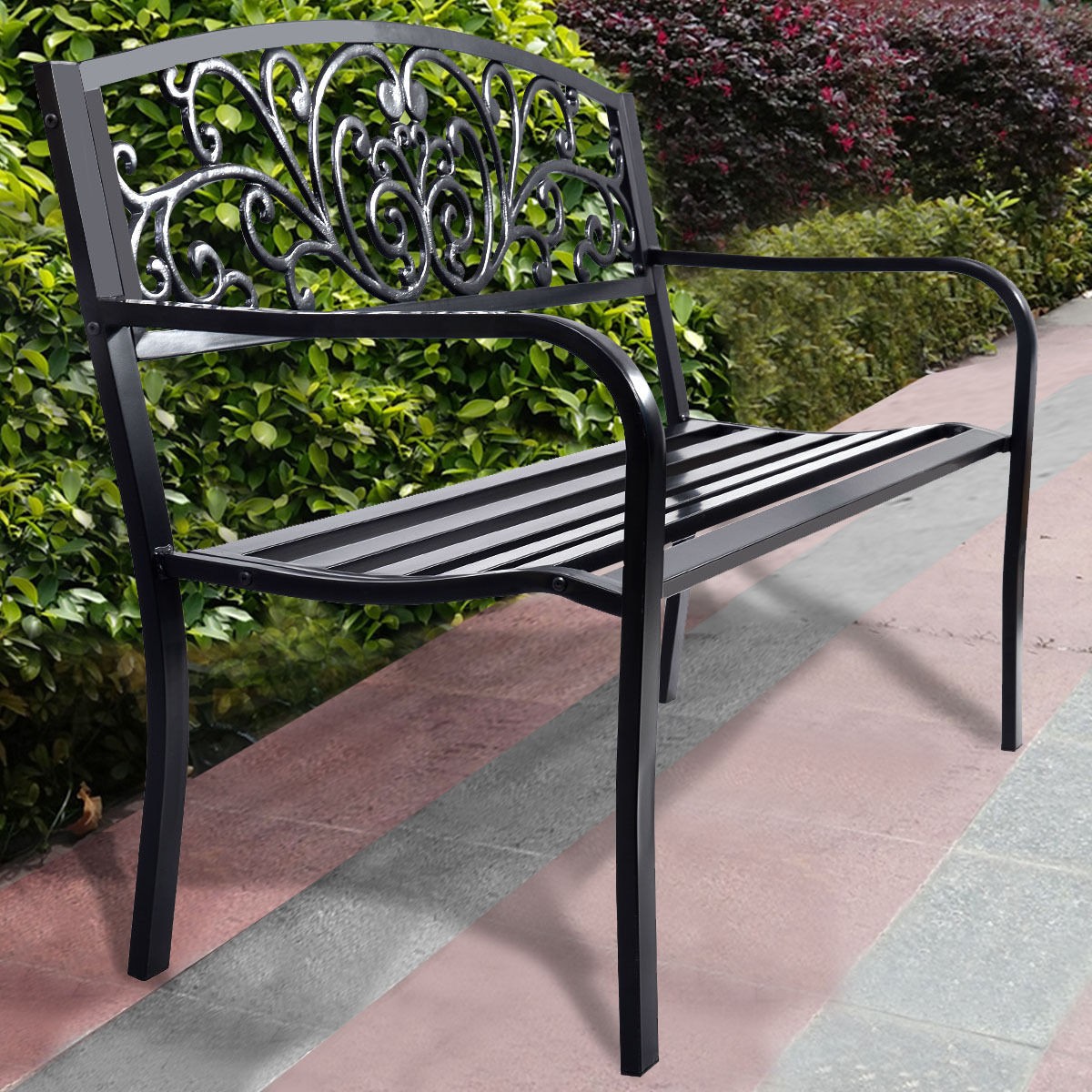 Kursi Taman Minimalis Motif Elegan