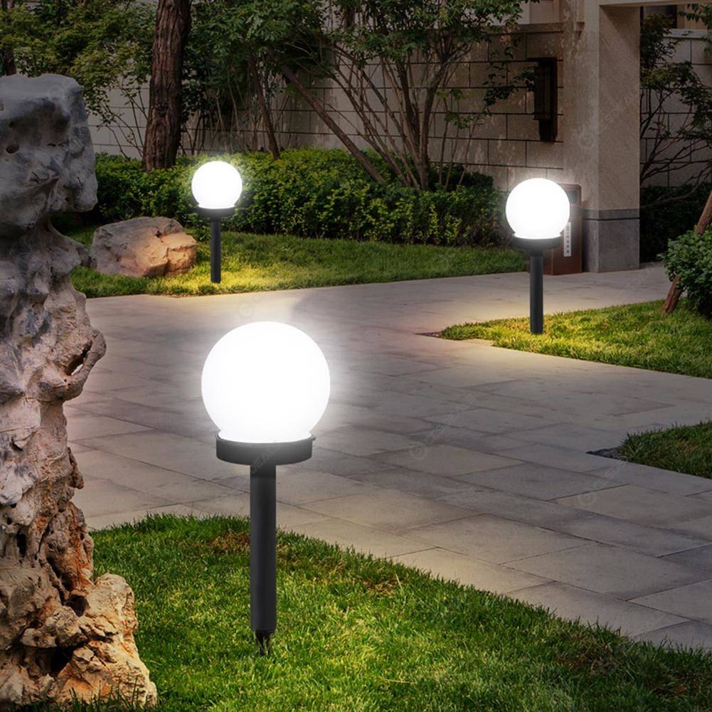 Lampu Taman Bohlam dengan Tiang