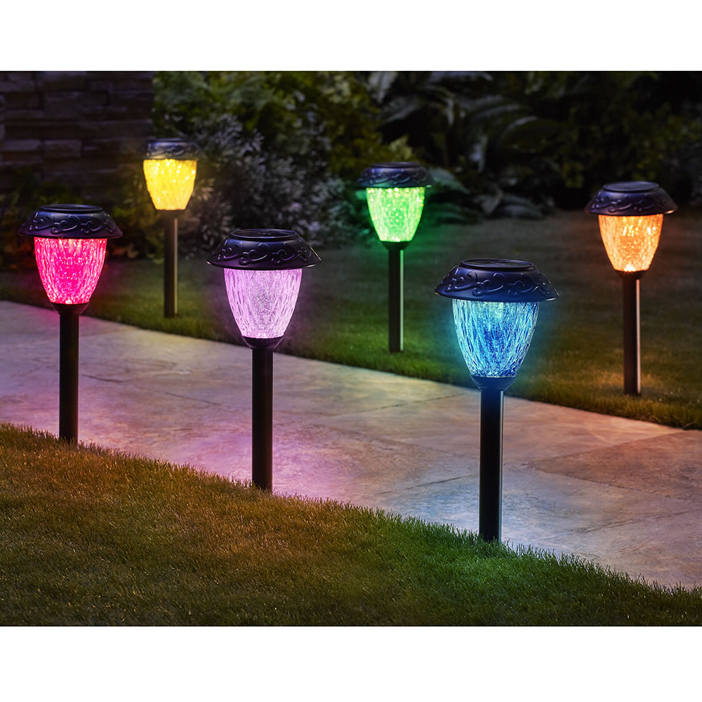 Lampu Taman Lentera Warna-warni