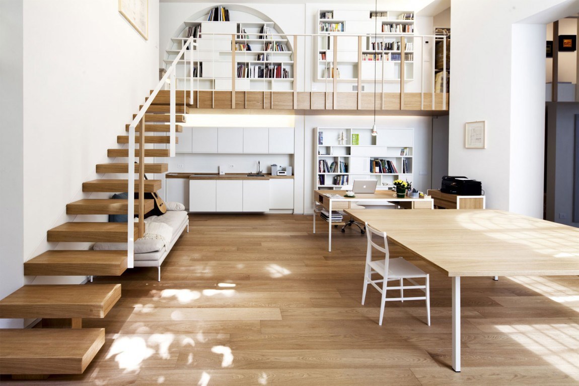 Mezzanine Rumah Minimalis