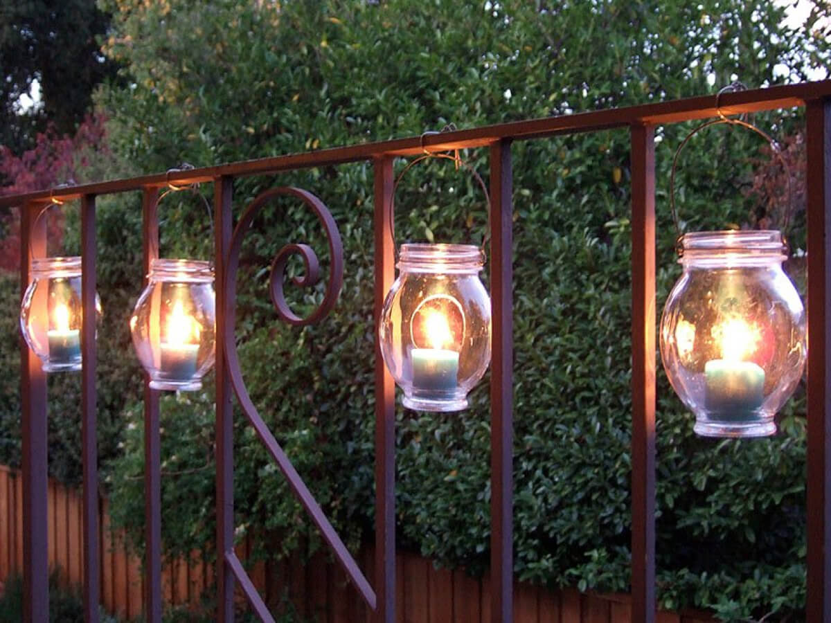 Model Lampu Taman Bulat
