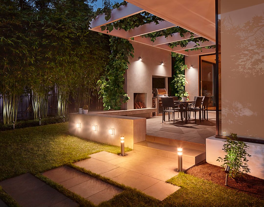 Model Lampu Taman Sorot Dinding