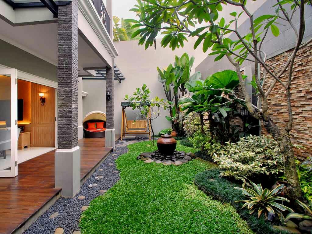 Taman Belakang Rumah Minimalis Lahan Sempit