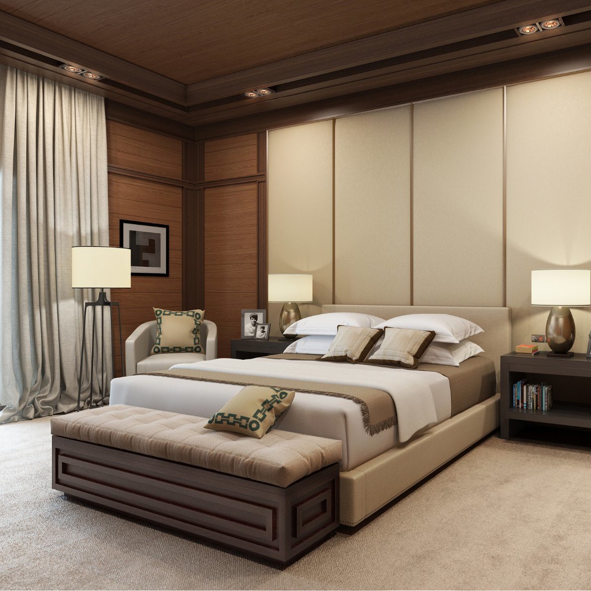 Tempat Tidur Hpl Mewah