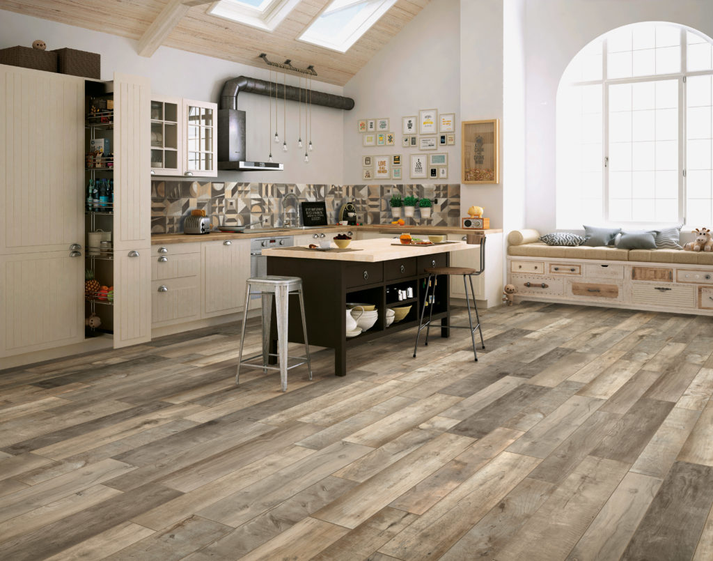 Scandinavian kitchen, interior design