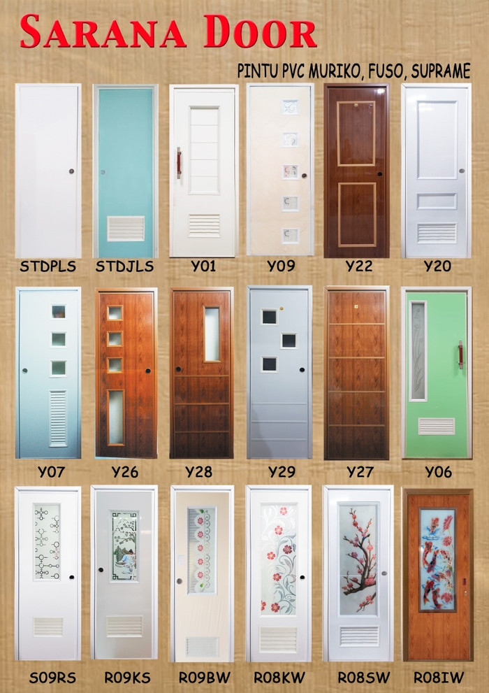 Desain Sliding Door Ukuran 70 x 197 cm