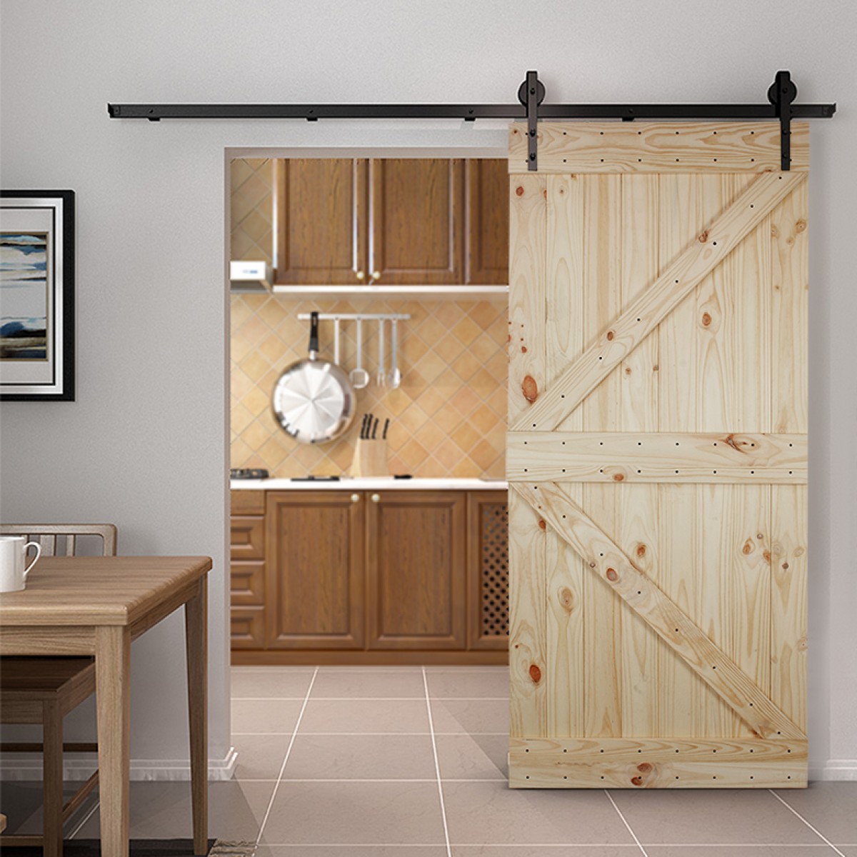 Pintu Kamar Mandi Geser Kayu