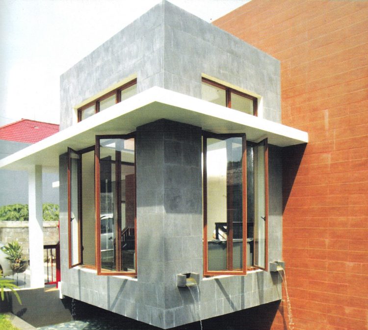 Kanopi Jendela Beton Model Datar
