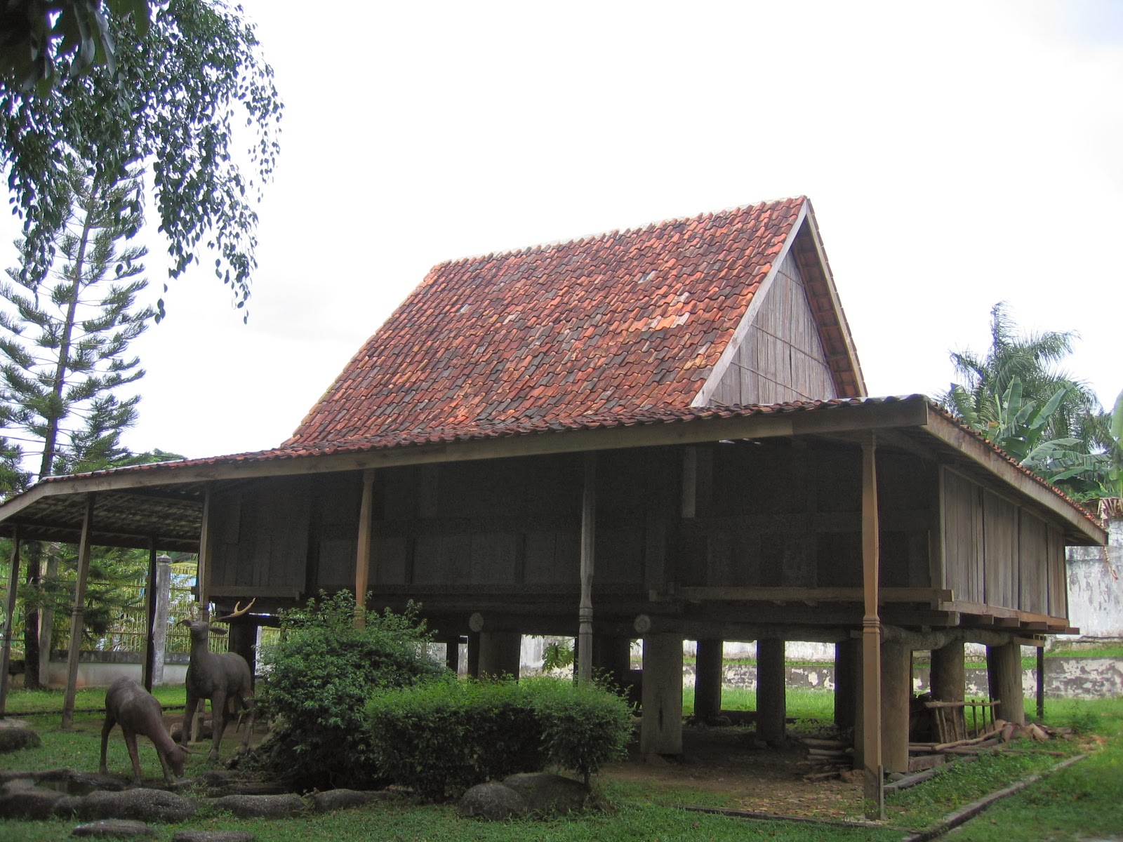 Rumah Adat Sumatera Selatan Kingking