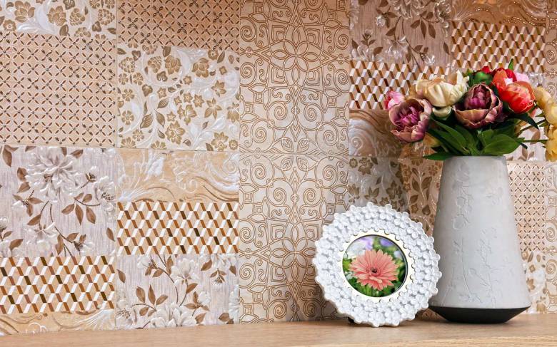 Keramik Roman untuk Tampilan Shabby Chic