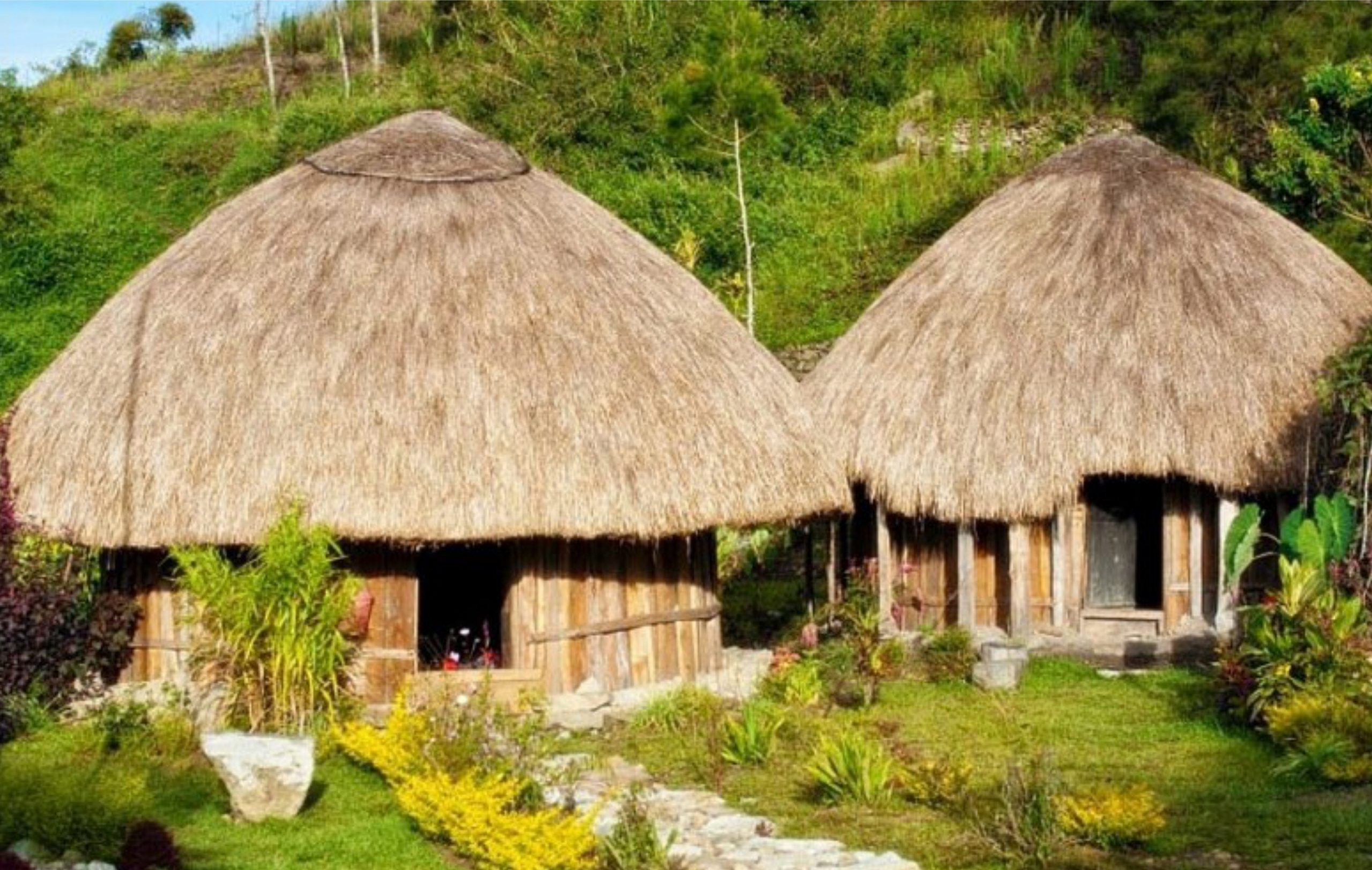 Rumah Khas Papua Barat Mod Aki Aksa