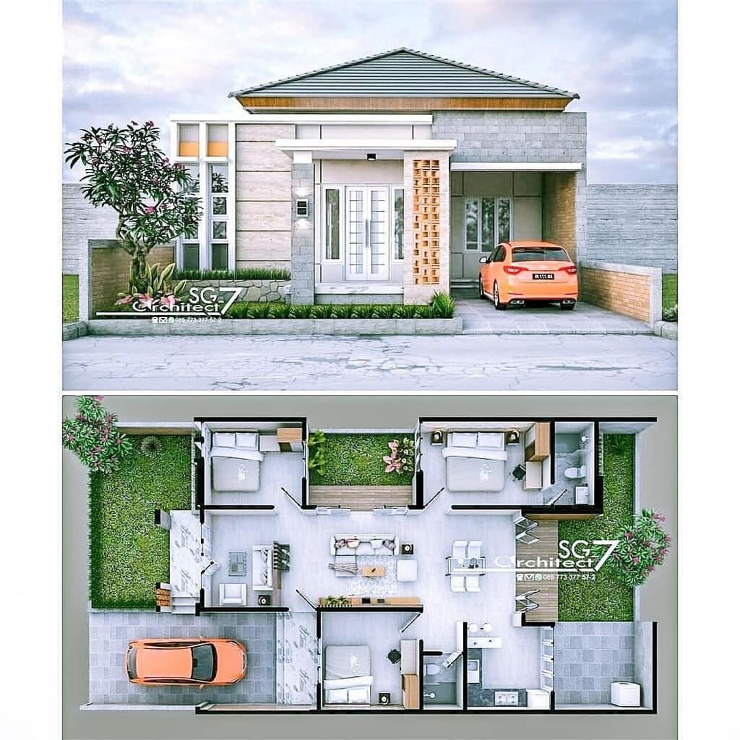 Rumah Minimalis 3 Kamar