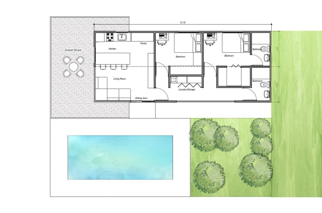 Contoh Rumah Kontainer