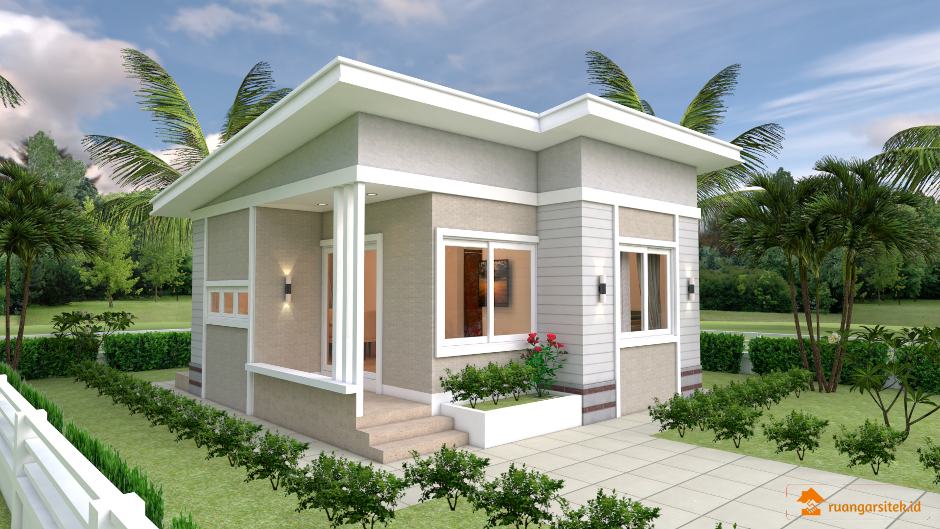 Desain Rumah 6x9 3 Kamar Tidur