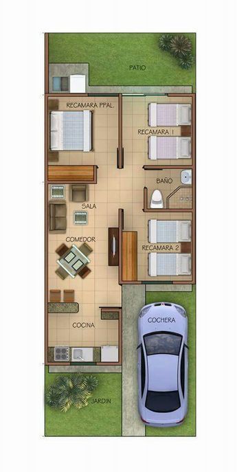 Gambar Denah Rumah 6x12