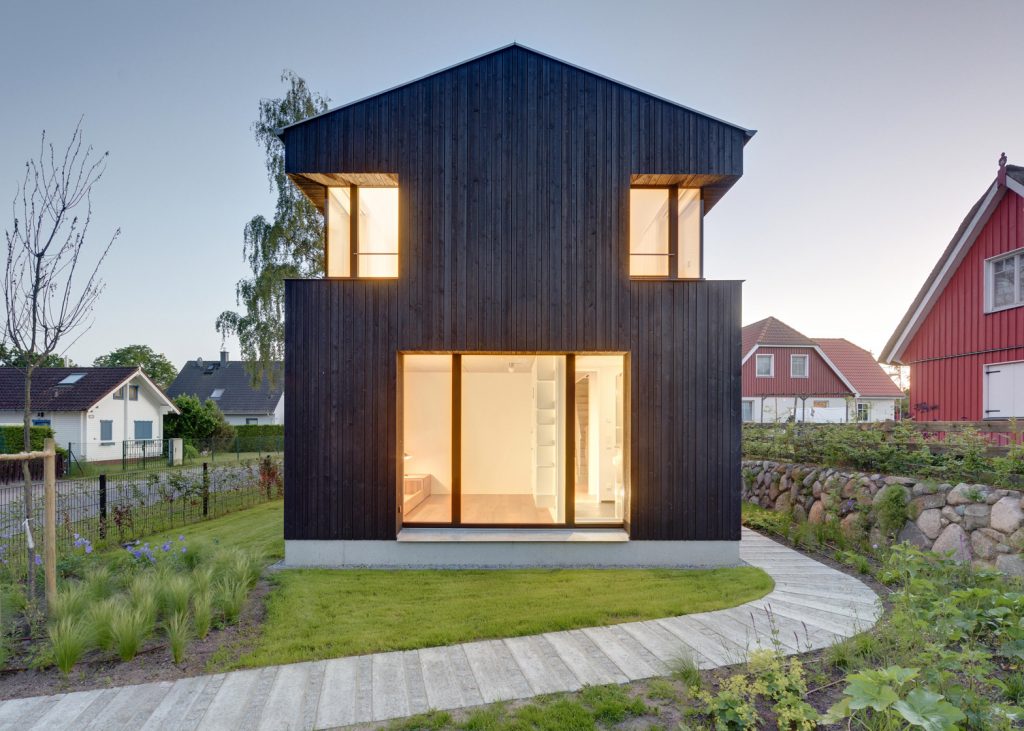 Model Rumah Minimalis Kaca Sudut