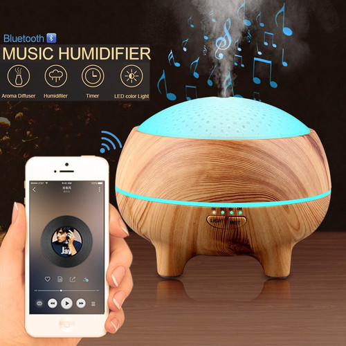 Aroma Diffuser with LED Light Speaker